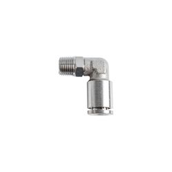 Metal Pu Fitting Elbow 6mm 1/8' M